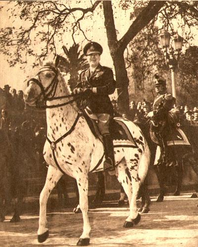 Juan Domingo Perón y el Pinto